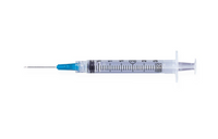 BD Syringe with Standard Hypodermic Needle 3cc 25G x 1-1/2"
