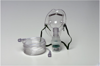 Medline Hudson RCI Micro Mist Nebulizer with 7' Tubing and Elongated Adult Mask