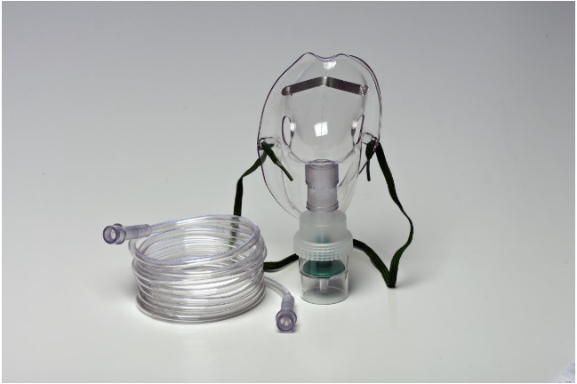 Medline Hudson RCI Micro Mist Nebulizer with 7' Tubing and Elongated Adult Mask