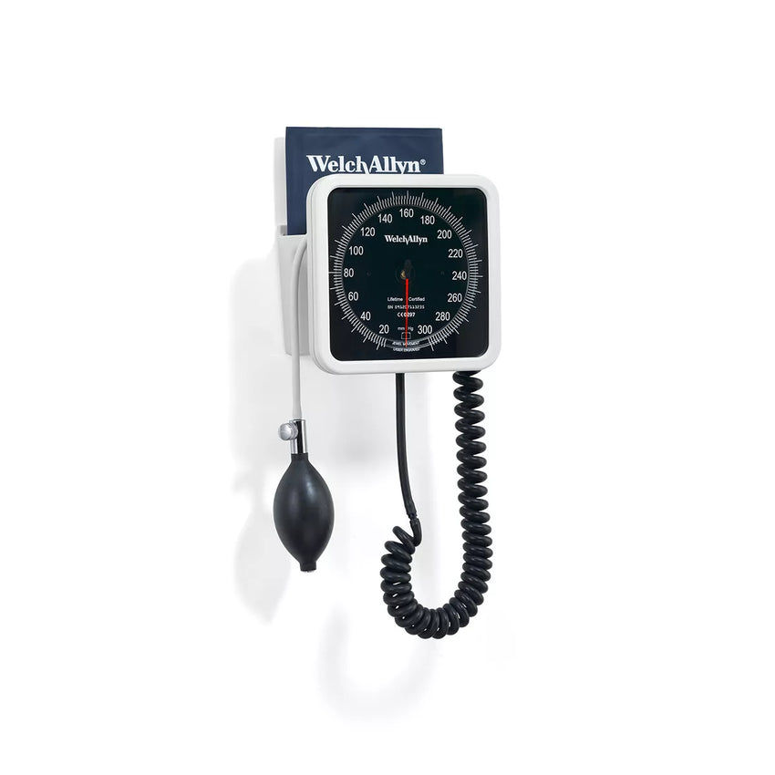 Welch Allyn Mobile Aneroid Sphygmomanometer, 767 Series, Two Tube, Size 11, Adult