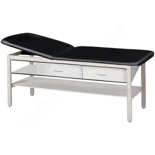 Solic Exam Room Basic Treatment Table with Shelf and Drawers