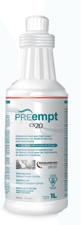 PreEmpt CS 20 Chemosterilant Disinfectant 1 L Bottle