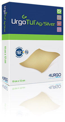 UrgoTul Ag Silver Contact Layer Dressing; 6" x 8"