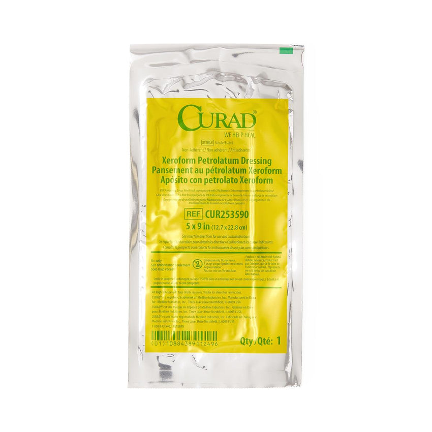 CURAD Xerofoam Non-Adherent Dressing 12.7 cm x 22.5cm
