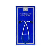 Synergy Dual-Frequency Dual-Head Stethoscope, Blue