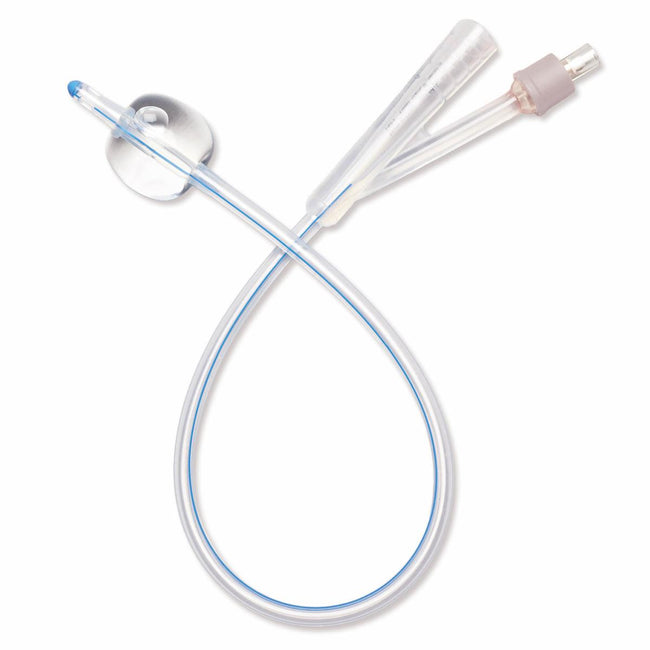 Medline SelectSilicone 2-Way 100% Silicone Foley Catheter 10cc 12 Fr