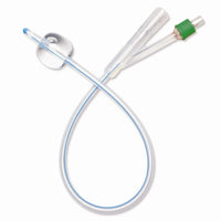 Medline SelectSilicone 2-Way 100% Silicone Foley Catheter 10cc 14 Fr