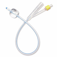 Medline SelectSilicone 2-Way 100% Silicone Foley Catheter 10cc 20 Fr