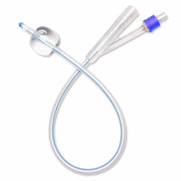 Medline SelectSilicone 2-Way 100% Silicone Foley Catheter 10cc 24 Fr