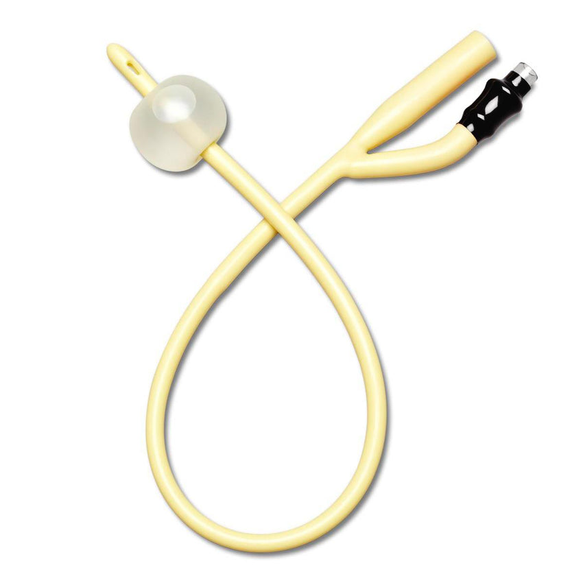 Medline Silicone-Elastomer-Coated Latex Foley Catheter 30 Fr 10cc