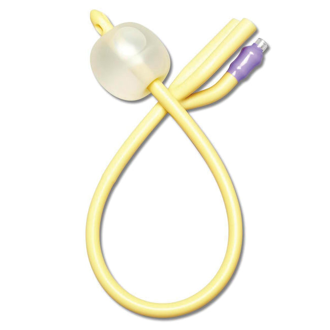 Medline 3-Way Silicone-Elastomer-Coated Latex Foley Catheter 30cc 24 Fr