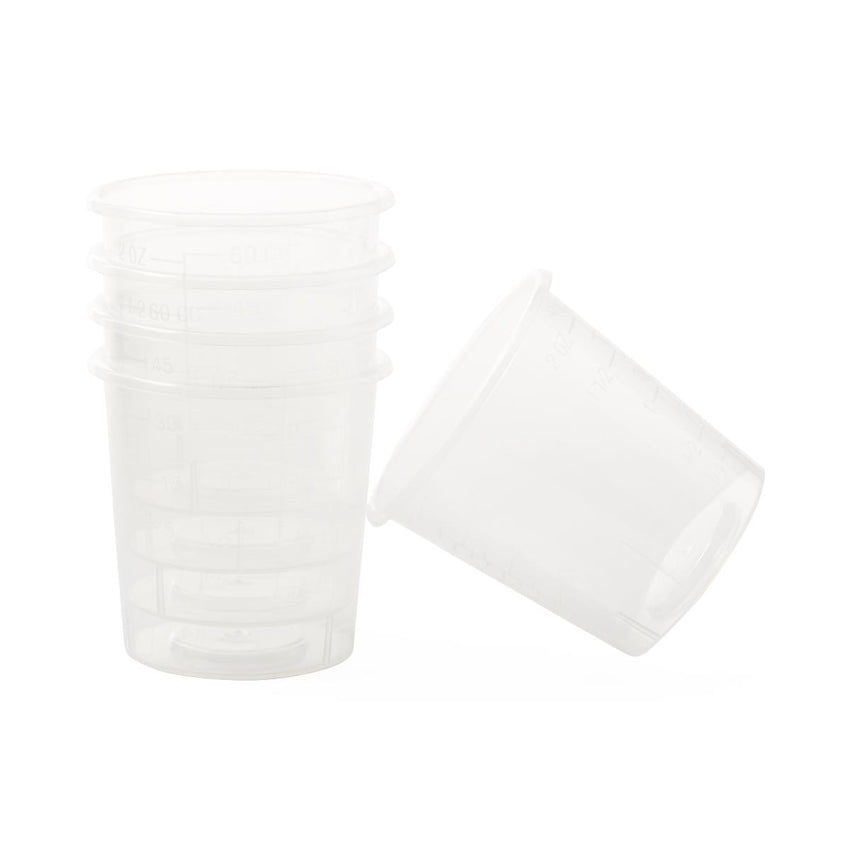 Medline Non-Sterile Graduated Plastic Medicine Cup 2 oz.