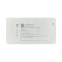 Medline Floor-Grade Suture Removal Tray Basic Kit with Littauer Scissors