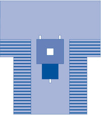 Medline Pediatric Laparotomy Surgical T-Drape 98" x 78" x 121"