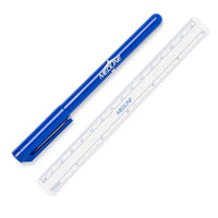 Medline Sterile Surgical Skin Marker with Ruler Regular Tip