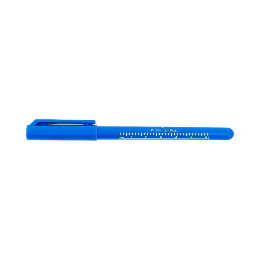 Medline Sterile Surgical Skin Marker with Ruler Fine Tip with Label