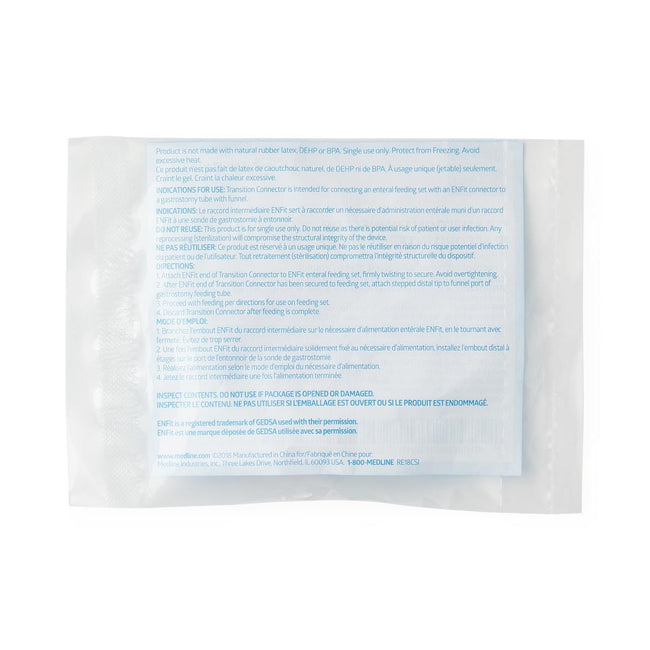 ENFit Transition Connectors for Feeding Tube