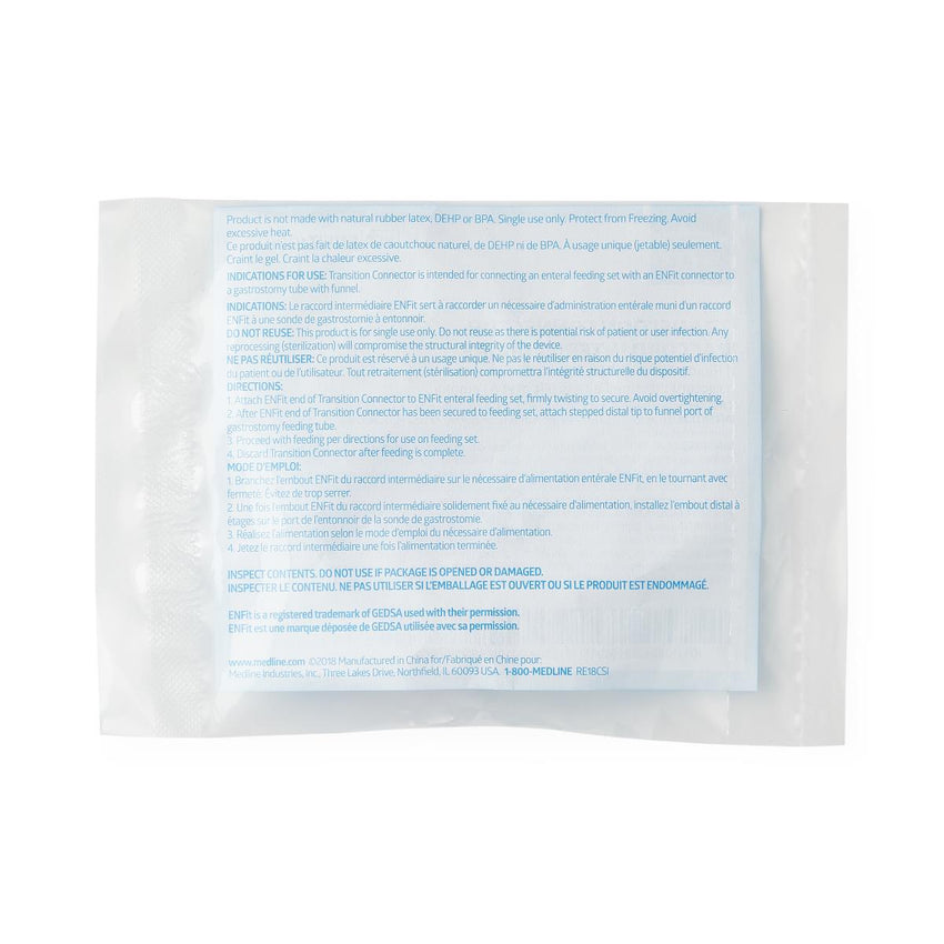 ENFit Transition Connectors for Feeding Tube
