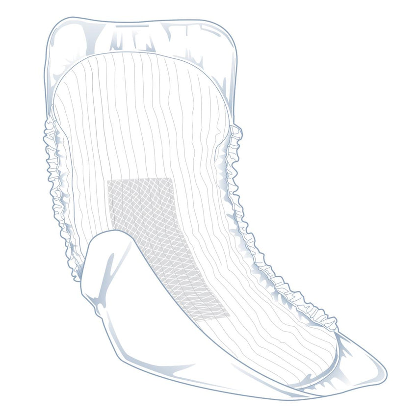 FitRight Shaped Incontinence Liner - 13″ x 30″ Purple