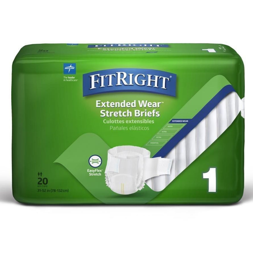 FitRight Extended-Wear Stretch Briefs