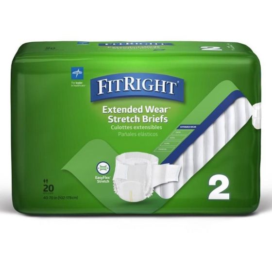 FitRight Extended-Wear Stretch Briefs