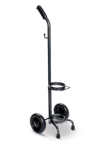 Medline Rolling Cart for D and E Oxygen Cylinders Cylinder Cart for D / E Canisters Oxygen