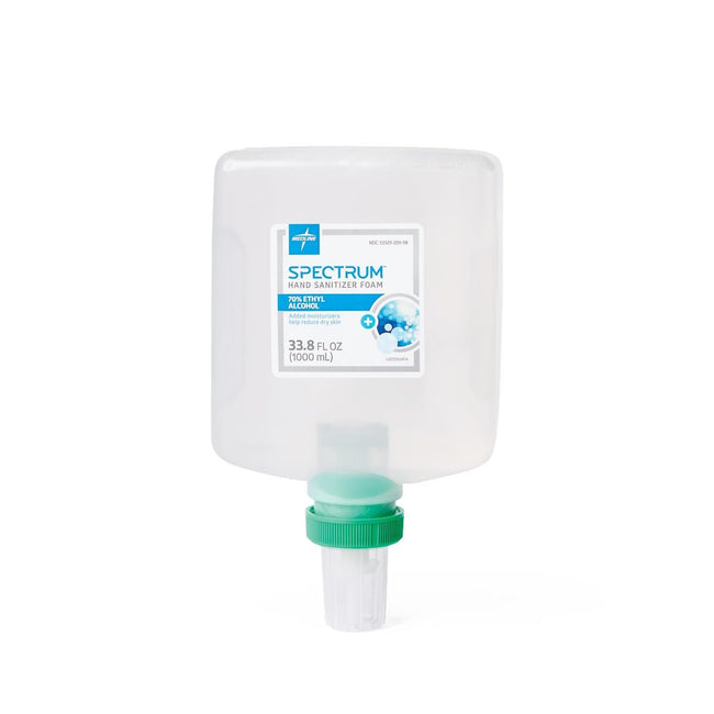 Spectrum  Advanced 70% Alcohol Foam Hand Sanitizer, 1 L, Refill Cartridge