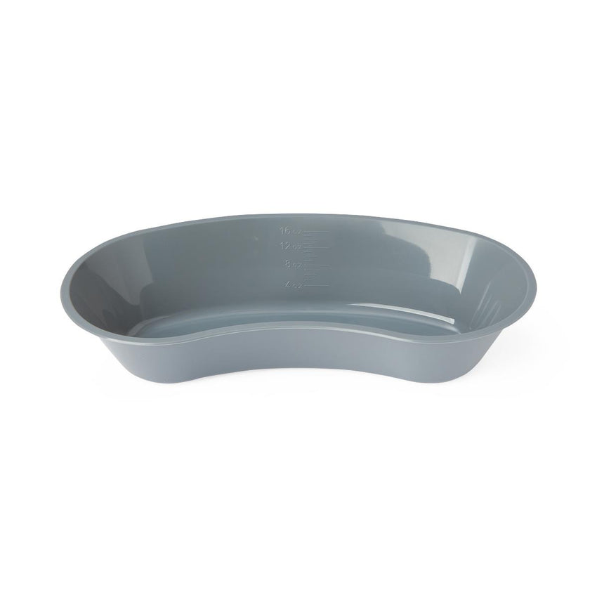 Medline Plastic Emesis Basin, Graphite, 500 cc (ml)