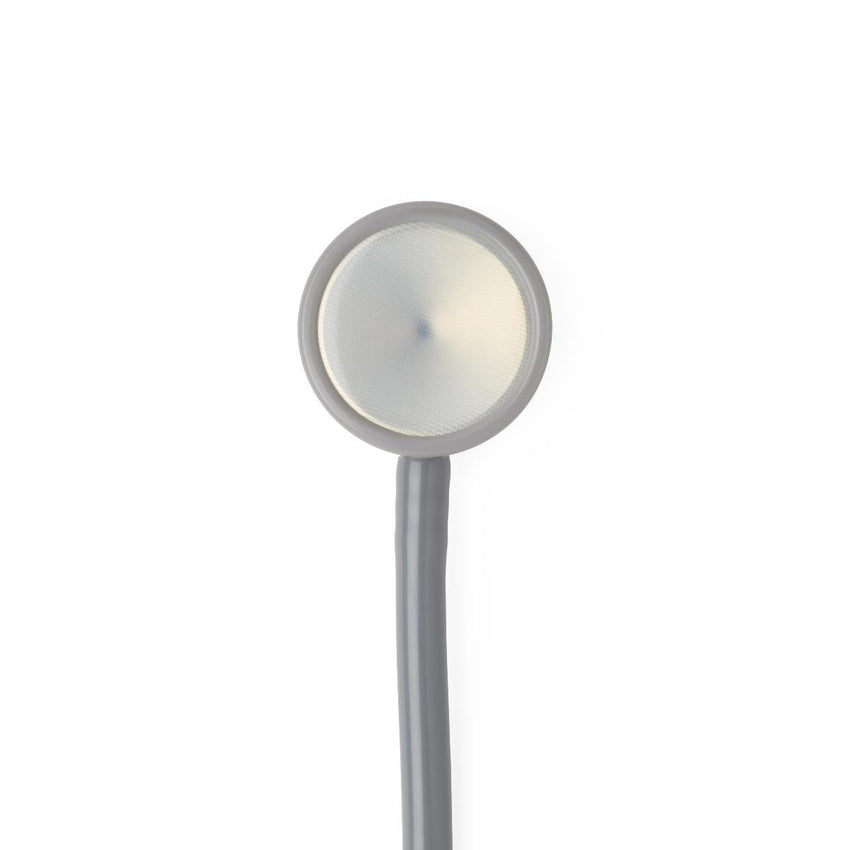 Medline Elite Dual-Head Stainless-Steel Stethoscope, 22" (56 cm); Gray EACH