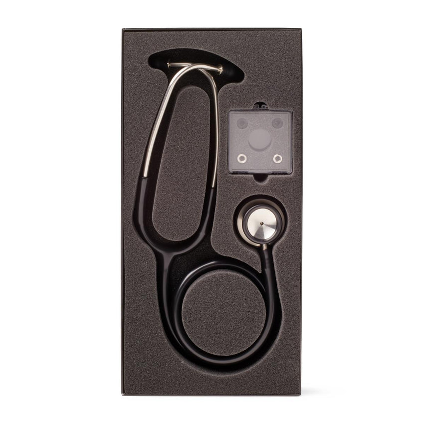 Medline Elite Dual-Head Stainless-Steel Stethoscope, 22" (56 cm); Black EACH
