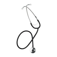 Medline Lightweight Single-Head Stethoscope, 22" (56 cm); Black EACH