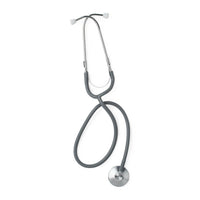 Medline Lightweight Single-Head Stethoscope, 22" (56 cm); Grey EACH