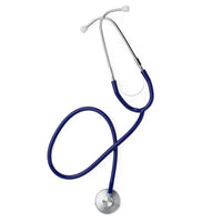 Medline Lightweight Single-Head Stethoscope, 22" (56 cm); Blue EACH