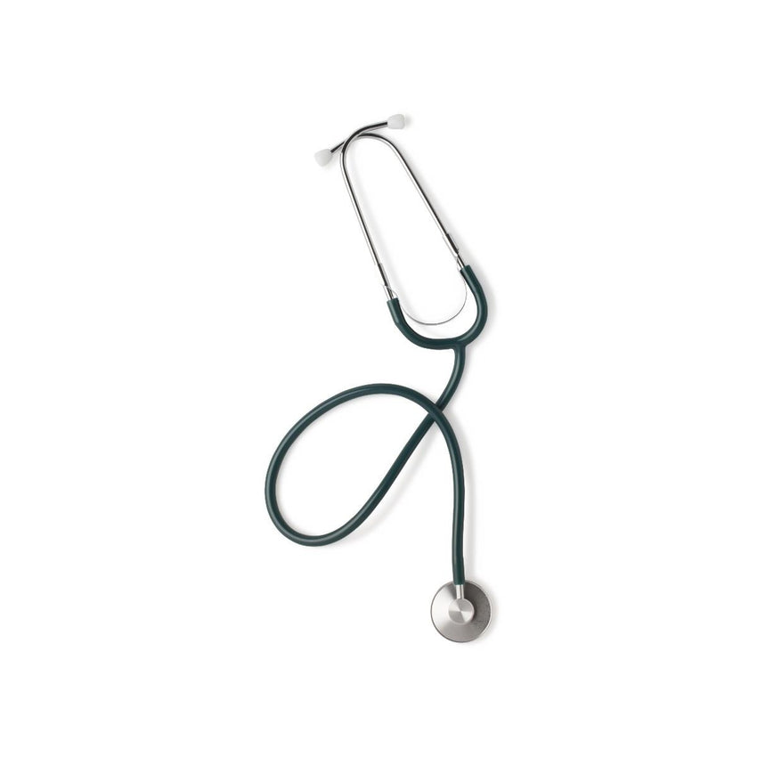 Medline Lightweight Single-Head Stethoscope, 22" (56 cm); Hunter Green EACH