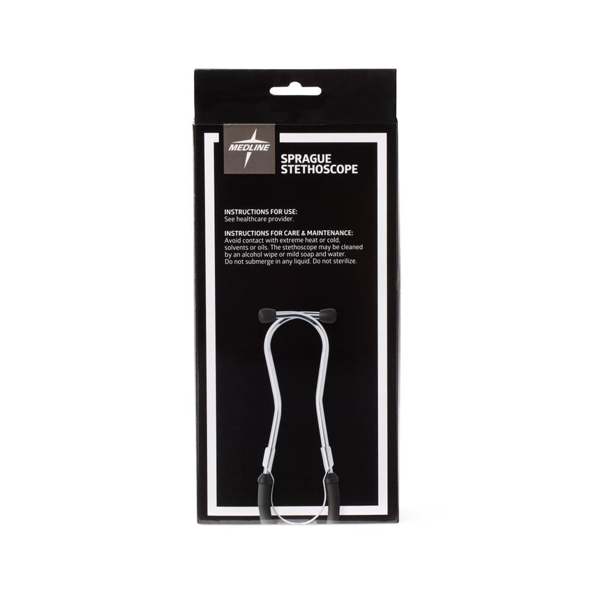 Medline Sprague Rappaport Stethoscope Kit, Black