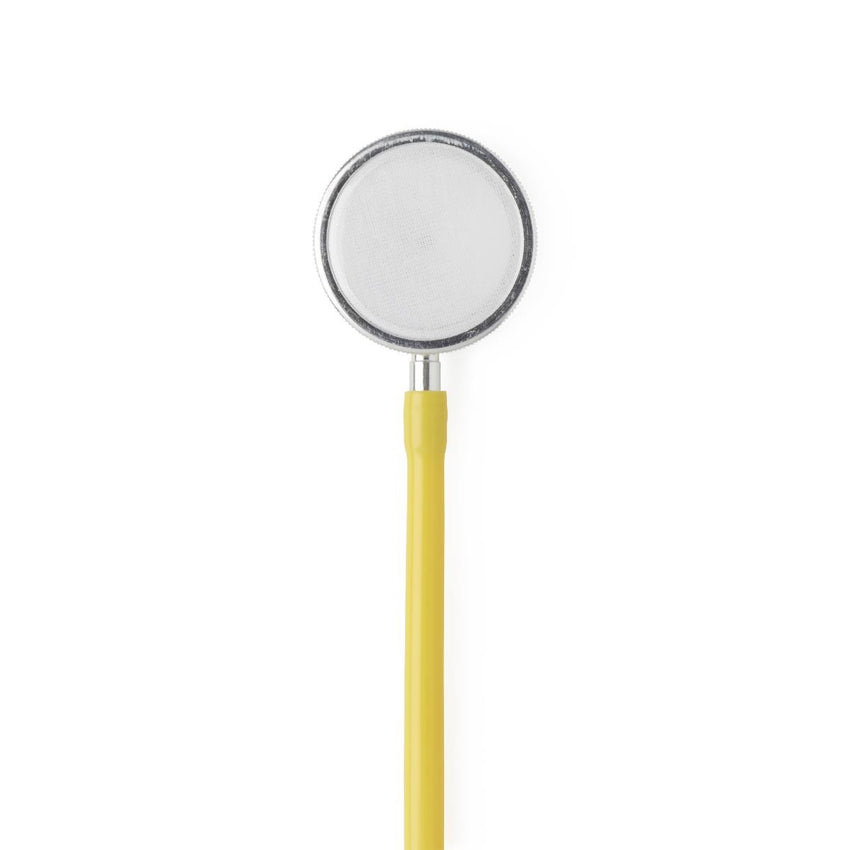 Medline Lightweight Dual-Head Stethoscope, 22" (56 cm); Yellow EACH