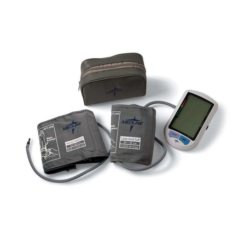 Medline Automatic Digital Blood Pressure Unit, Adult and Large Size Adult, Automatic