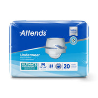 Attends Men's Underwear, Maximum Absorbency, Medium