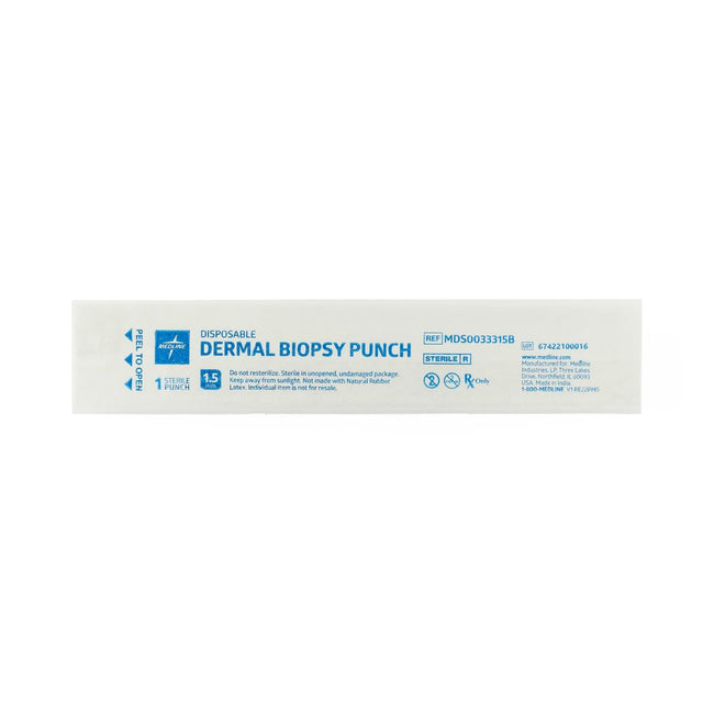 Medline Sterile Biopsy Punch Diameter 1.5 mm