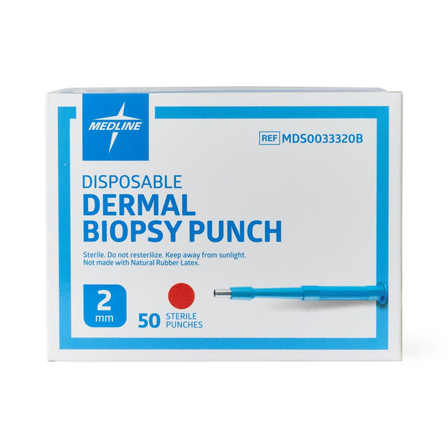 Medline Sterile Biopsy Punch Diameter 2 mm