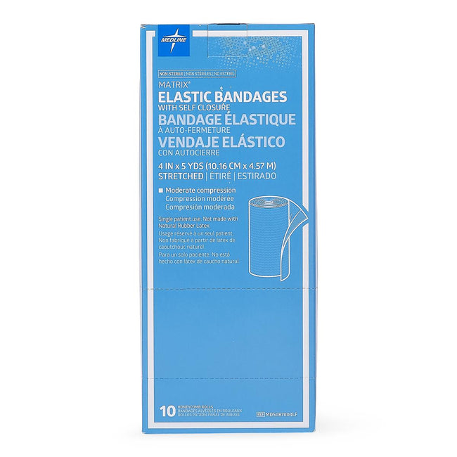 Medline Matrix Self-Closure Elastic Bandage 4" x 5 yd.