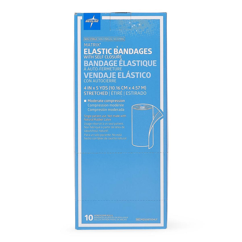 Medline Matrix Self-Closure Elastic Bandage 4" x 5 yd.