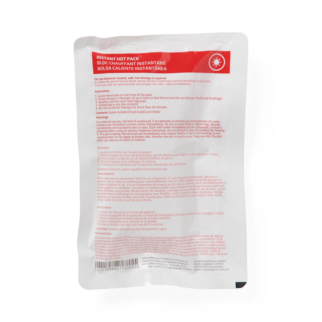 Medline Instant Hot Packs 6" x 9"