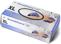 SensiCare Silk Powder-Free Nitrile Exam Glove Blue - XL