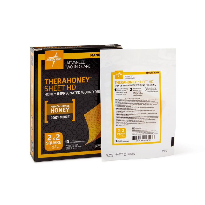 TheraHoney HD Honey Wound Dressing 2" x 2"