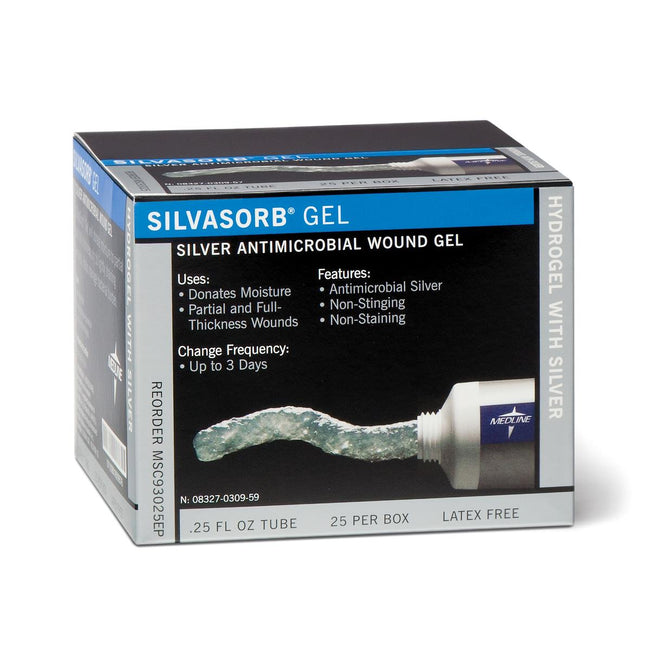 SilvaSorb Silver Antimicrobial Wound Gel 7.5 mL
