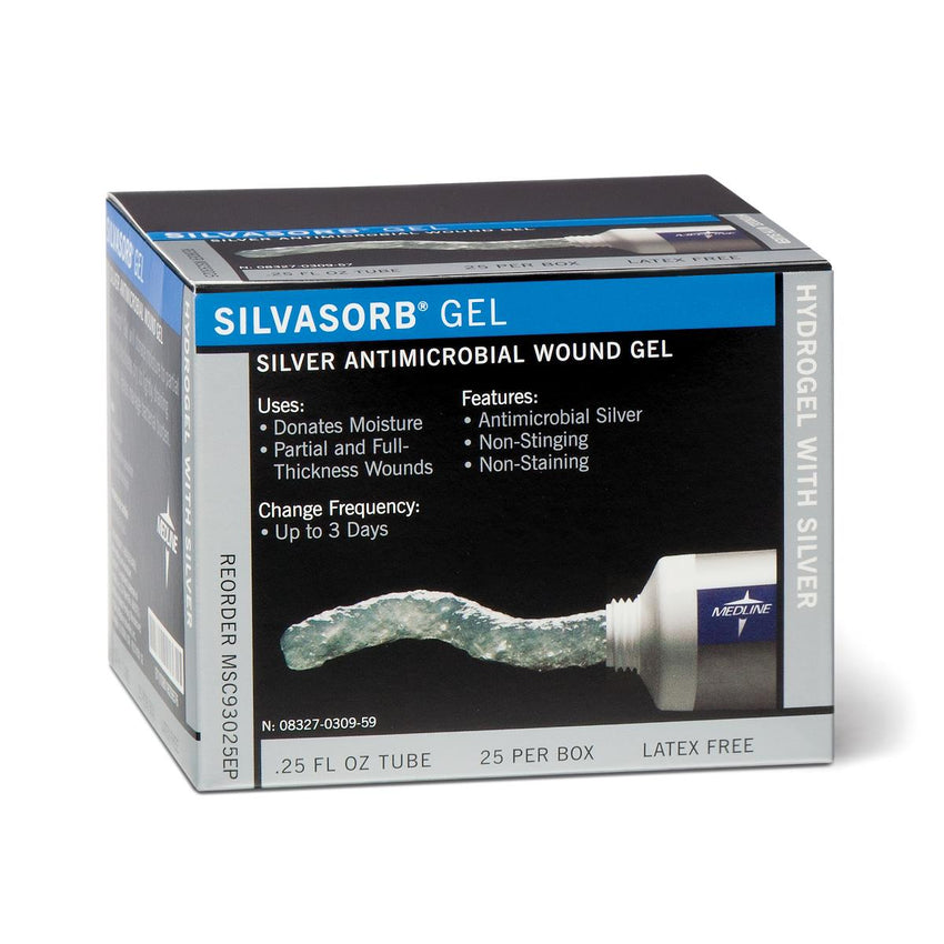 SilvaSorb Silver Antimicrobial Wound Gel 7.5 mL