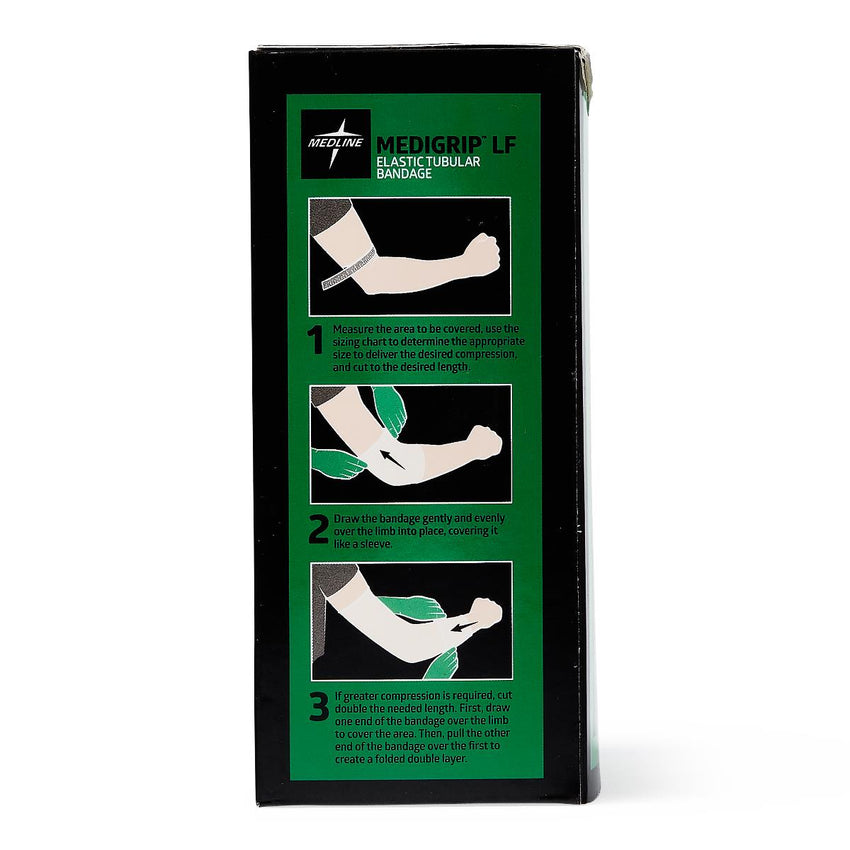 Medigrip Elastic Tubular Bandage Size D 7.5 cm x 10 m Latex-free