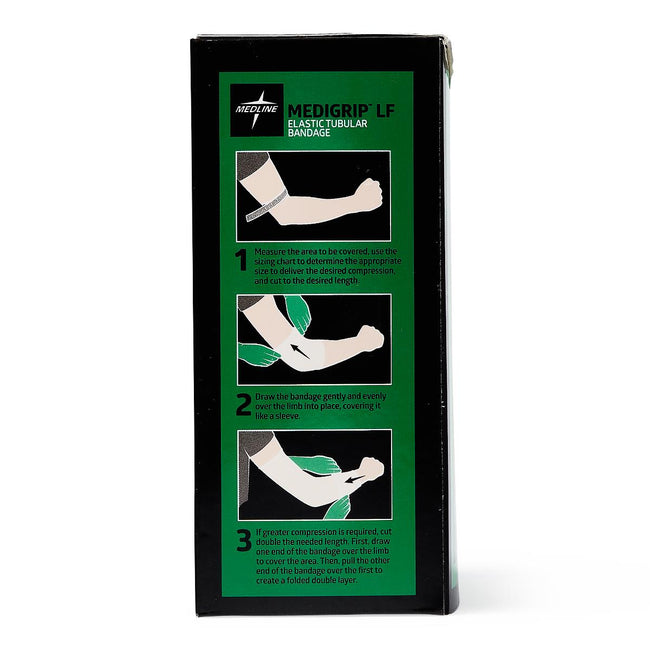 Medigrip Elastic Tubular Bandage Size J 17 cm x 10 m Latex-free