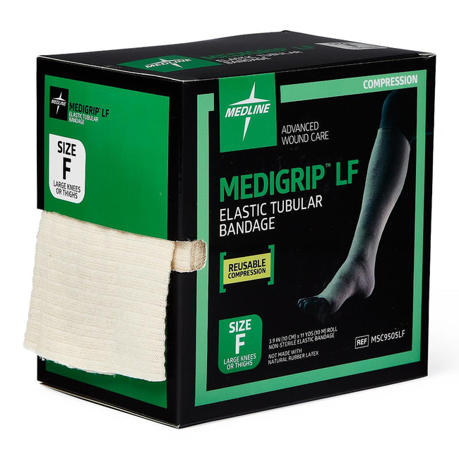 Medigrip Elastic Tubular Bandage Size F 10 cm x 10 m Latex-free